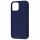 Чехол для iPhone 12/12 Pro - Genuine Leather Case Weaving Series - Dark Blue