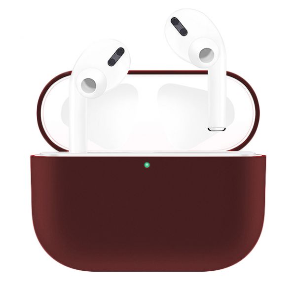 Чохол Silicone Case New for AirPods 3 (bordo)