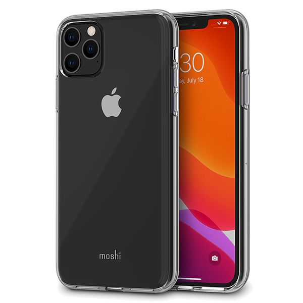 Чехол-накладка Moshi Vitros Slim Clear Case Raven Black for iPhone 11 Pro Max (99MO103038)