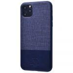 Чехол-накладка для iPhone 11 - POLO Virtuoso (Textile+TPU) - Blue