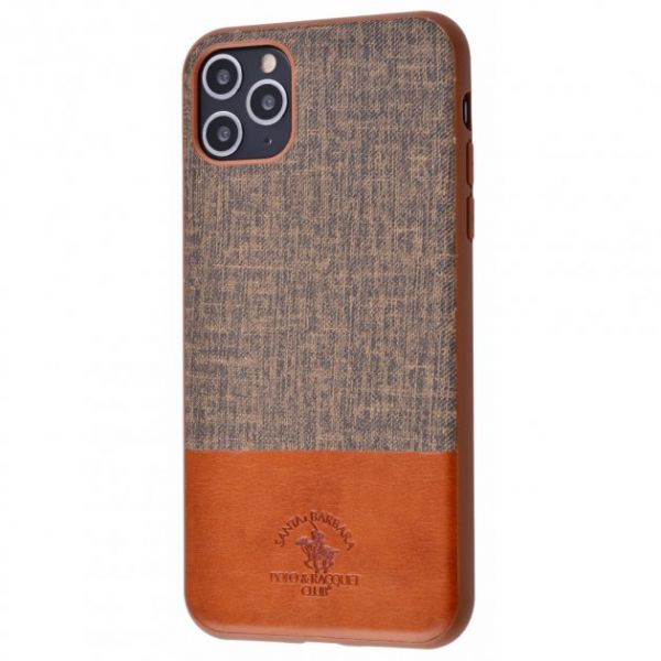 Чохол POLO Virtuoso (Textile+TPU) iPhone 11 (brown)