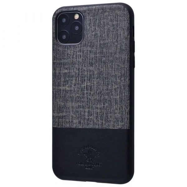 Чехол POLO Virtuoso (Textile+TPU) iPhone 11 Pro (black)