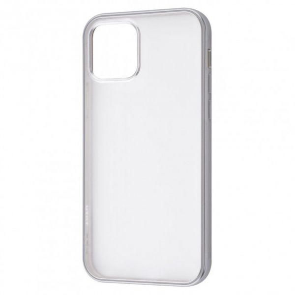 Чохол для iPhone 12 mini - TOTU Metal Effect (TPU) - Silver