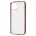 Чехол для iPhone 12 Pro Max - TOTU Metal Effect (TPU) - Gold