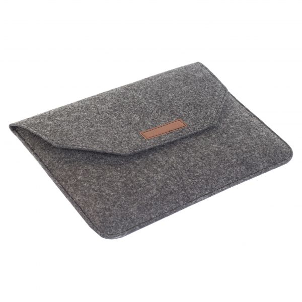 Чехол-конверт для MacBook Air 13.3"/Pro 13.3"/Retina 13.3" - Upex Sleeve из войлока - Dark Gray (UP9004)
