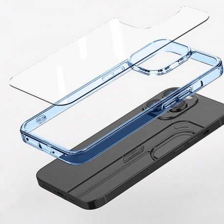 Чохол-накладка для iPhone 14 - WIWU MCC-101 Magnetic Crystal Series (Blue)