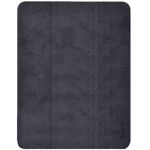 Чехол Comma для iPad Pro 12.9" [2020-2021] Leather Case with Pen Holder Series (Black)