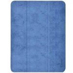 Чехол-накладка Comma для iPad Pro 12.9" [2020-2021] Leather Case with Pen Holder Series (Blue)