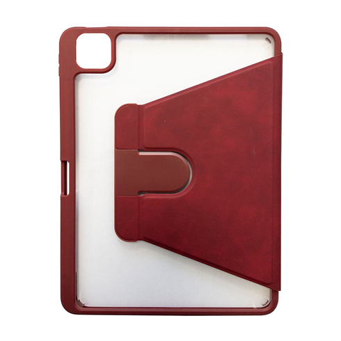 Чехол-подставка Comma для iPad 10.9" Cyclone Rotation with Pencil Slot Series - Wine Red