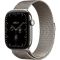 Apple Watch Series 12 LTE 46mm Natural Titanium Case with Natural Milanese Loop M/L (MJGQ4)
