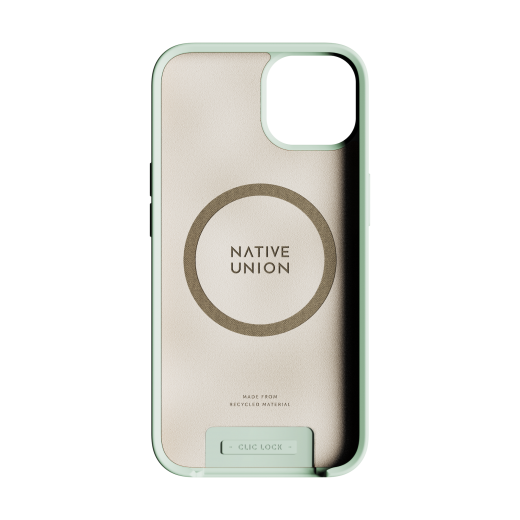 Чехол-накладка Native Union Clic Pop Magnetic Case Sage for iPhone 13 Pro (CPOP-GRN-NP21MP)