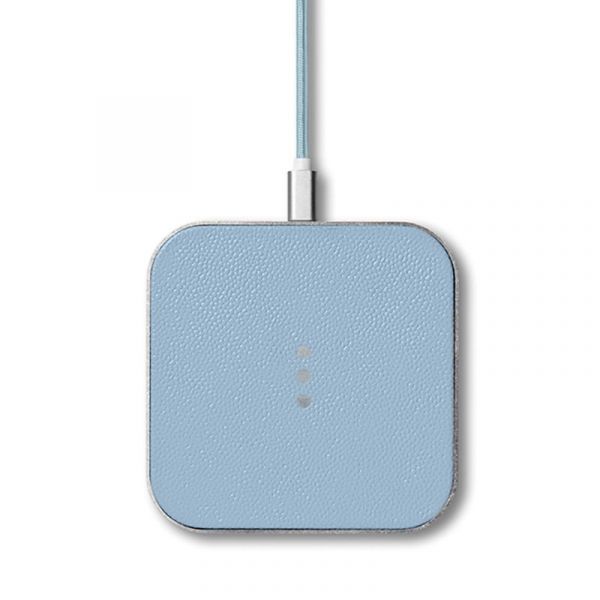 Беспроводное зарядное устройство Courant Catch 1 Single Fast Wireless Charger Pacific Blue (CR-C1-BL-SL)
