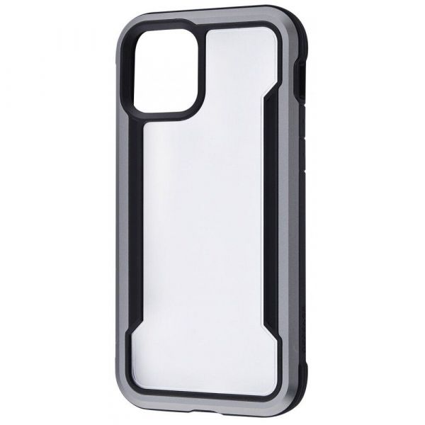 Противоударный чехол для iPhone 12/12 Pro - STR Defense Shield Series (Metal+PC+TPU) - Gray
