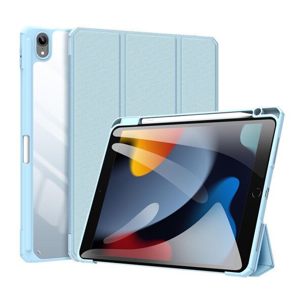 Чехол-подставка для iPad 10 10.9" 2022 Dux Ducis Toby Series (With Apple Pencil Holder) - Blue