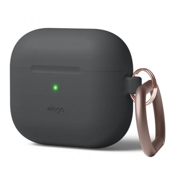 Чехол Elago Hang Silicone Case Dark Grey for Airpods 3rd Gen (EAP3HG-HANG-DGY)