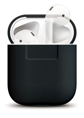 Чехол Elago Silicone Case Black for Airpods (EAPSC-BK)
