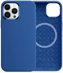 Чохол Comma для iPhone 15 Pro Magnetic Silicone Nature Series (Blue)
