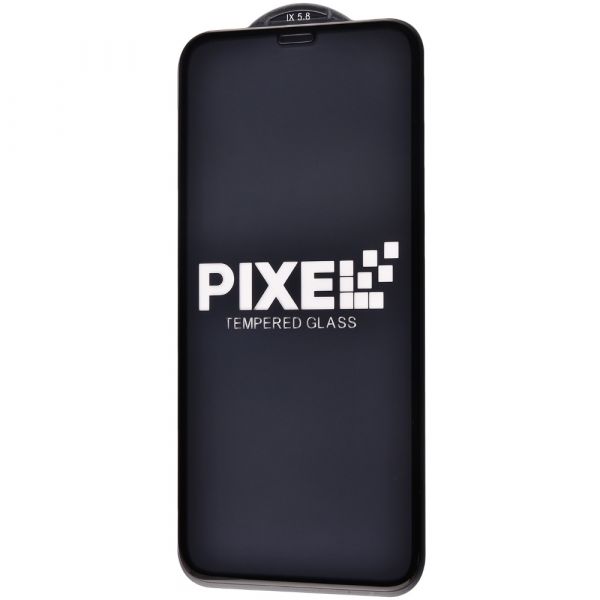 Защитное стекло для iPhone X/Xs/11 Pro - FULL SCREEN PIXEL (Black)