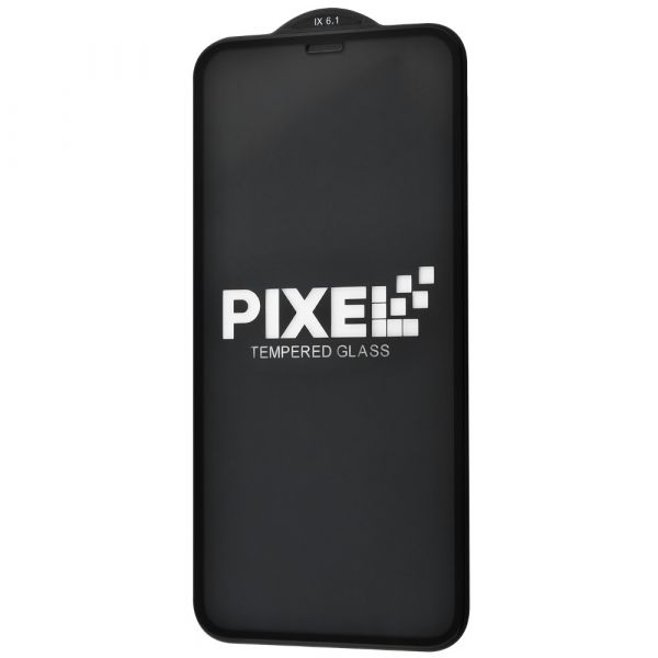 Захисне скло для iPhone Xr/11 - FULL SCREEN PIXEL (Black)