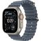 Apple Watch Ultra 3 GPS + Cellular 49mm Natural Tit. Case w. Anchor Blue Ocean Band (MEWH4)