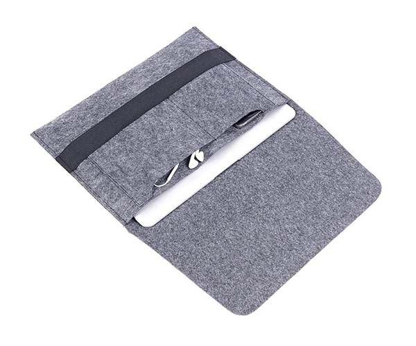 Чехол-конверт Gmakin для MacBook Air 13" и Pro 13" Gray (GM14)