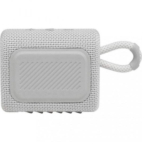 Портативна колонка - JBL GO 3 - White (JBLGO3WHT)