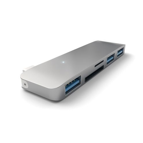Хаб Satechi Type-C USB 3.0 3-in-1 Combo Hub Space Gray (ST-TCUHM)