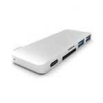 Хаб Satechi Type-C USB 3.0 Pass-through Hub Silver (ST-TCUPS)