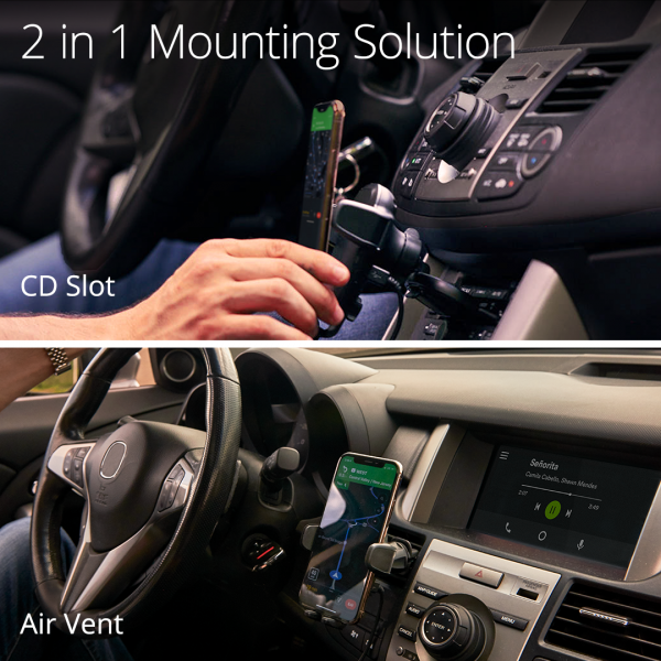Автомобільний тримач iOttie Auto Sense Automatic Wireless Charging CD/Air Vent Mount (HLCRIO164)