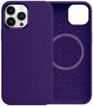 Чохол Comma для iPhone 15 Pro Magnetic Silicone Nature Series (Purple)