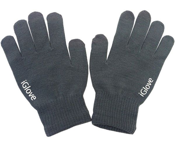 Перчатки для сенсорных экранов Touch iGlove - Dark Gray