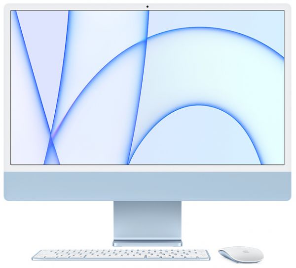 iMac 24" Retina 4.5K 256GB 8GPU (Blue) (MGPK3) 2021