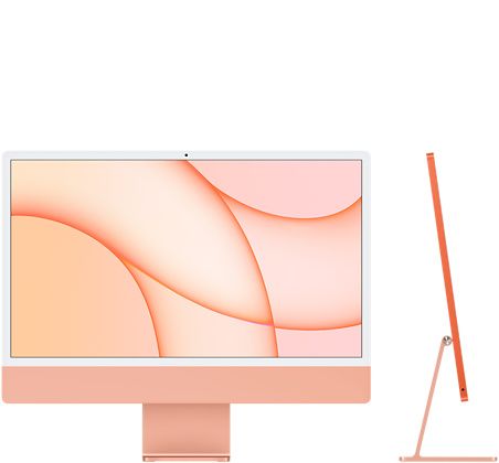 iMac 24" Retina 4.5K 256GB 8GPU (Orange) (Z132) 2021