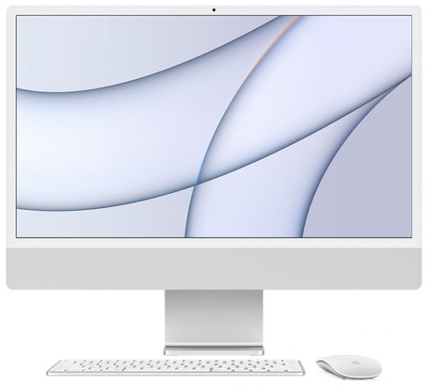 iMac 24" Retina 4.5K 256GB 7GPU (Silver) (MGTF3) 2021