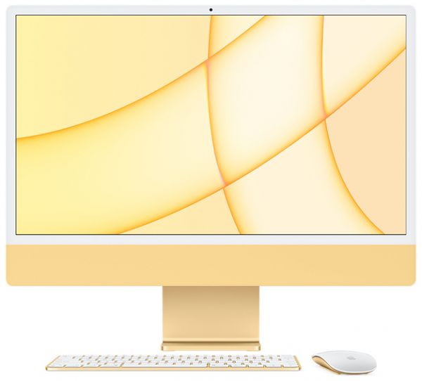 iMac 24" Retina 4.5K 256GB 8GPU (Yellow) (Z12S) 2021