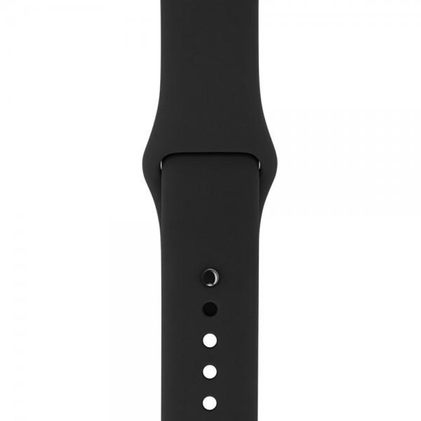 Ремінець Apple Watch 42/44mm Sport Band (S/M & M/L) Black OEM