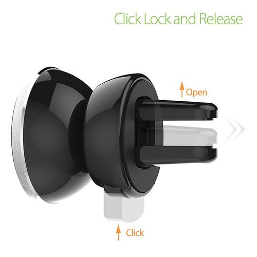 Автомобільний тримач для iPhone iOttie iTap Magnetic (Black) (HLCRIO151)