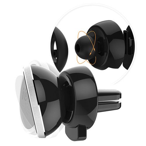 Автомобільний тримач для iPhone iOttie iTap Magnetic (Black) (HLCRIO151)