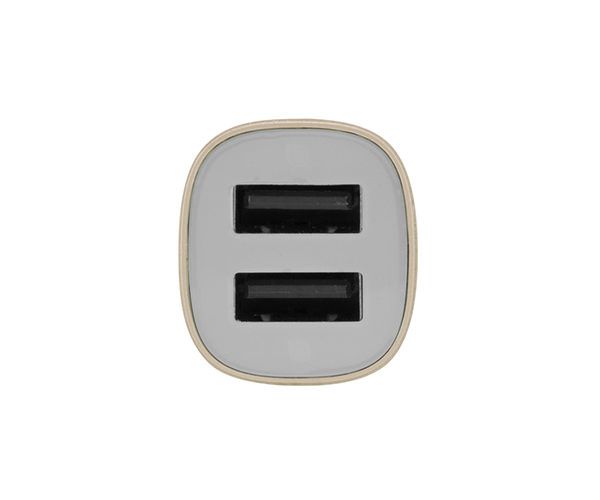 Автомобильное зарядное устройство Incase High Speed Dual Car Charger - Gold (CL90038)