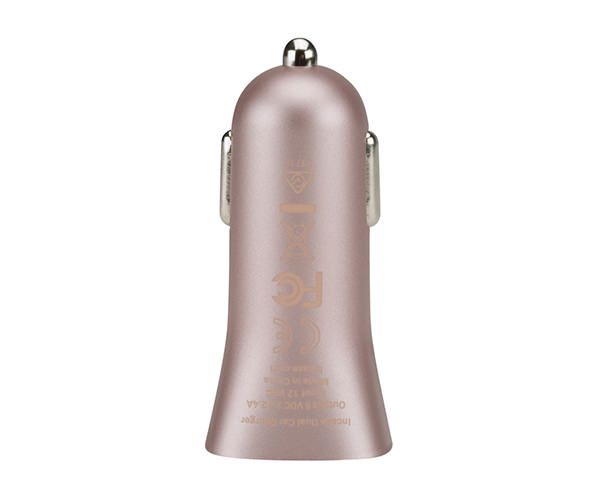 Автомобильное зарядное устройство Incase High Speed Dual Car Charger - Rose Gold (CL90036)