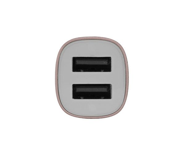 Автомобильное зарядное устройство Incase High Speed Dual Car Charger - Rose Gold (CL90036)