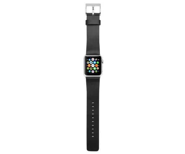 Ремешок Incase Leather Band для Apple Watch 38mm - Black (INAW10010-BLK)
