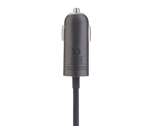 Автомобильное зарядное устройство Incase Mini Car Charger with Lightning cable - Charcoal (EC20145)