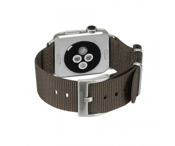 Ремешок Incase Nylon Nato Band для Apple Watch 38mm - Anthracite (INAW10011-ANT)