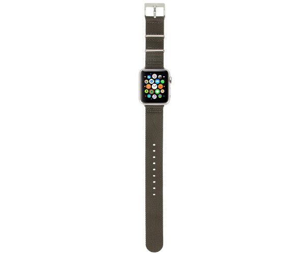 Ремешок Incase Nylon Nato Band для Apple Watch 42mm - Anthracite (INAW10014-ANT)
