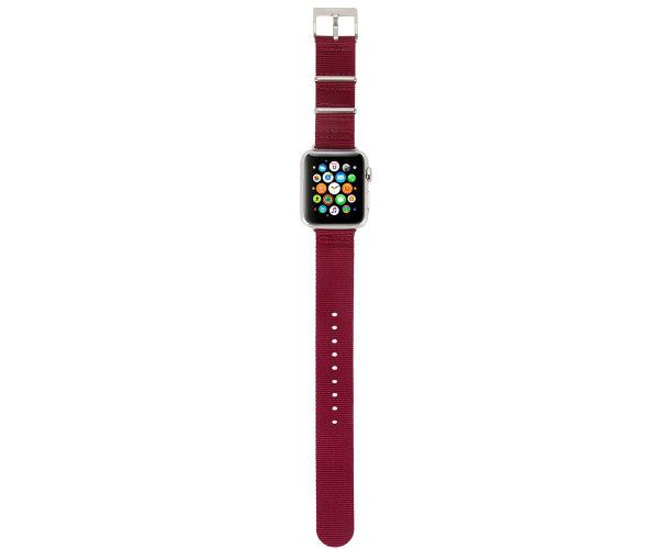 Ремешок Incase Nylon Nato Band для Apple Watch 42mm - Deep Red (INAW10014-DRD)