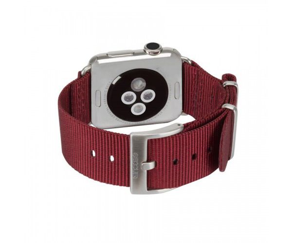 Ремешок Incase Nylon Nato Band для Apple Watch 42mm - Deep Red (INAW10014-DRD)