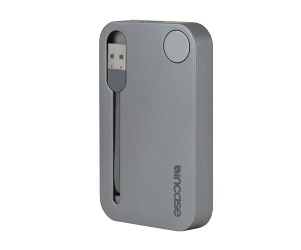 Внешний аккумулятор Incase Portable Integrated Power 2500 mAh - Metallic Gray (INPW10032-MGY)