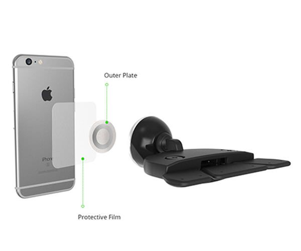 Автомобильный держатель iOttie iTap Car Mount Magnetic CD Slot Holder (HLCRIO152)