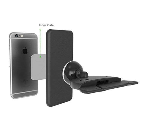 Автомобильный держатель iOttie iTap Car Mount Magnetic CD Slot Holder (HLCRIO152)